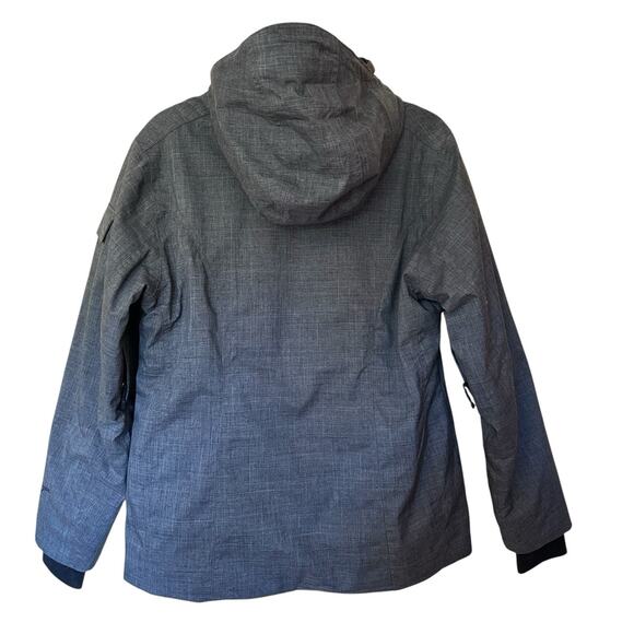Obermeyer Women’s Brynn Zip Up Warm Insulated Gray Ski Jacket Size 12 - Picture 7 of 16
